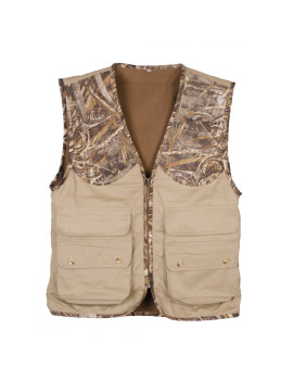 Mens-Field-Hunting-Vest-Macro-PRO-in-REALTREE-MAX-5-Drilled-Cotton-Fabric