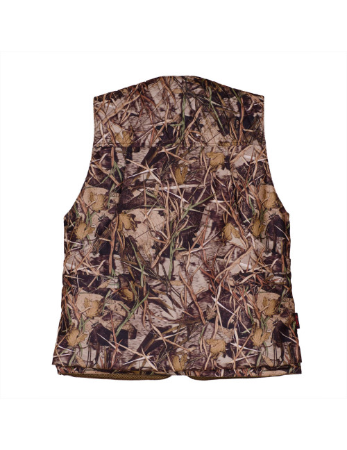 Mens-Field-Hunting-Vest-SHOOTER-in-Forest Camo