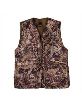 Mens-Field-Hunting-Vest-SHOOTER-in-Forest Camo