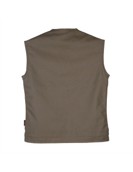 Mens-Hunting-Vest-RUGGED-in-Drilled-Cotton