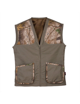 Mens-Hunting-Vest-RUGGED-in-Drilled-Cotton