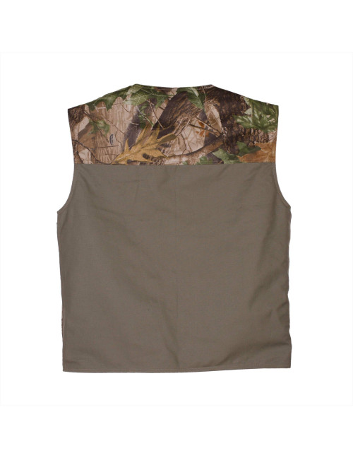 Mens-Hunting-Vest-SHOOTERS-DEN-in-Drilled-Cotton