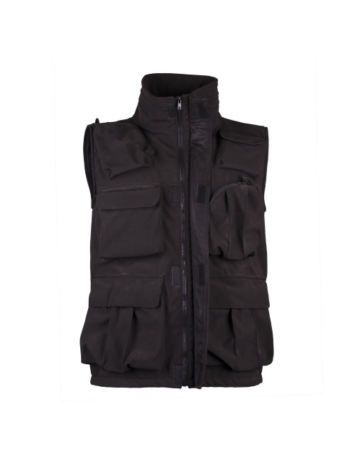 Hunting Waterfowl ROVER PRO Vest in Softshell fabric