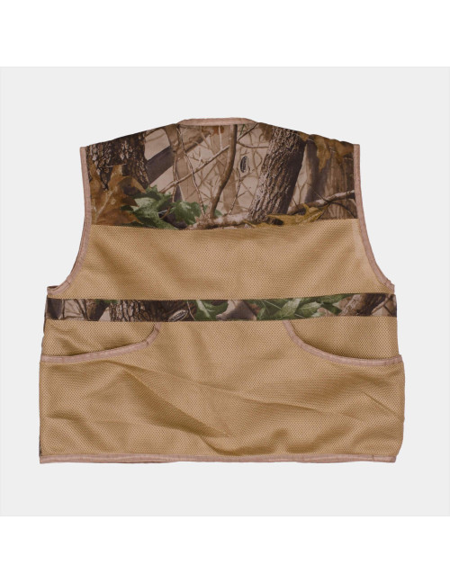 Mens-Short-Field-Hunting-Vest-COUNTRY-in-REALTREE-Hardwood-Fabric