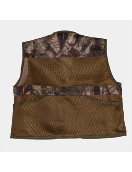 Mens-Short-Field-Hunting-Vest-CROSS-in-Jungle-Real-Camo