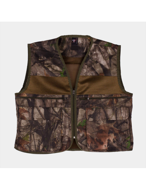 Mens-Short-Field-Hunting-Vest-CROSS-in-Jungle-Real-Camo